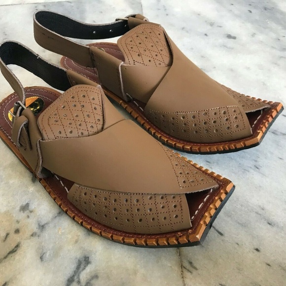 Handmade Other - Peshawari Chappal Men Sandal Handmade Real Leather